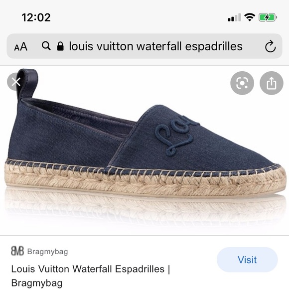 Louis Vuitton Waterfall Espadrilles - Picture 3 of 3